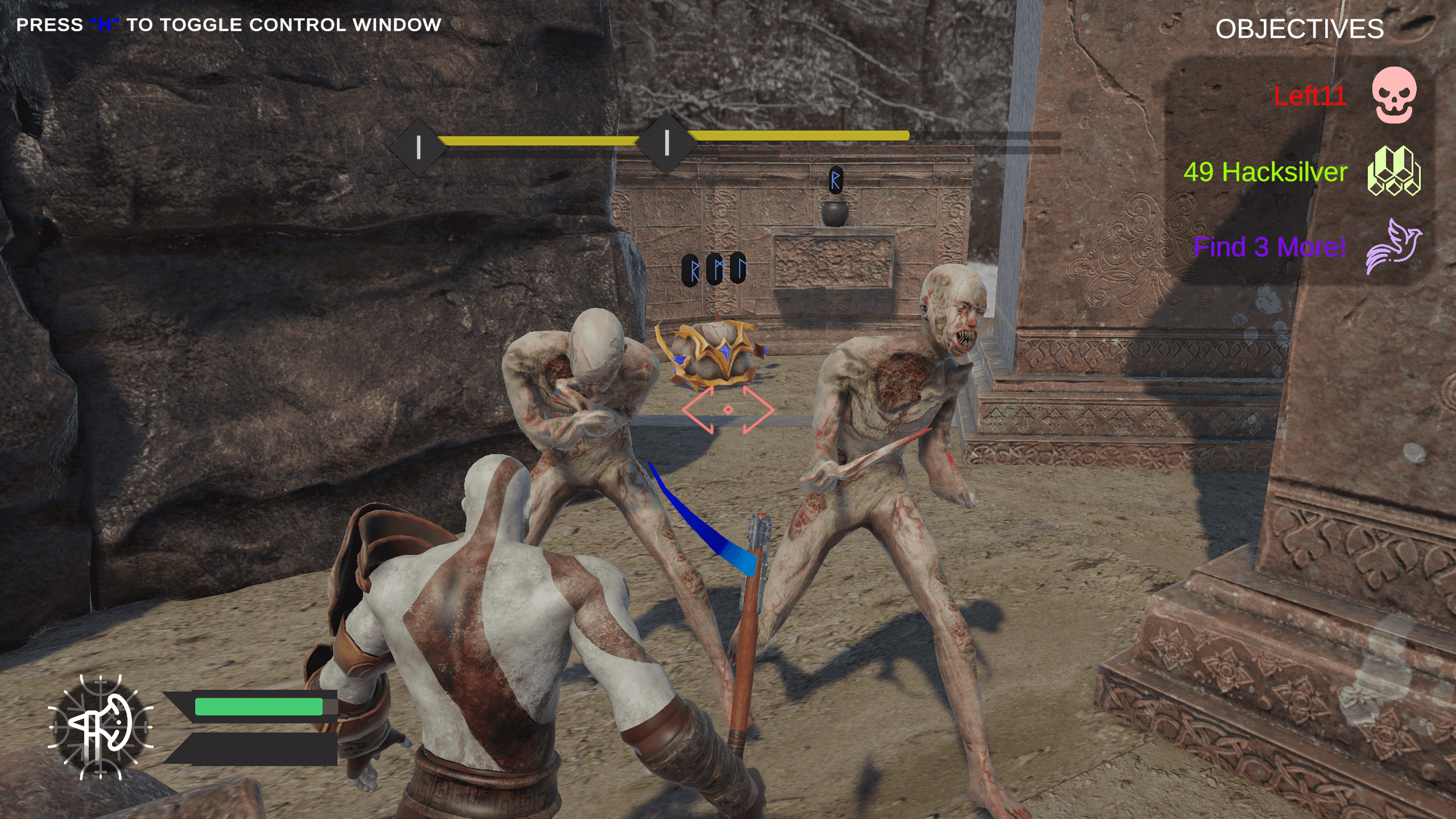 God of War Mechanics Prototype