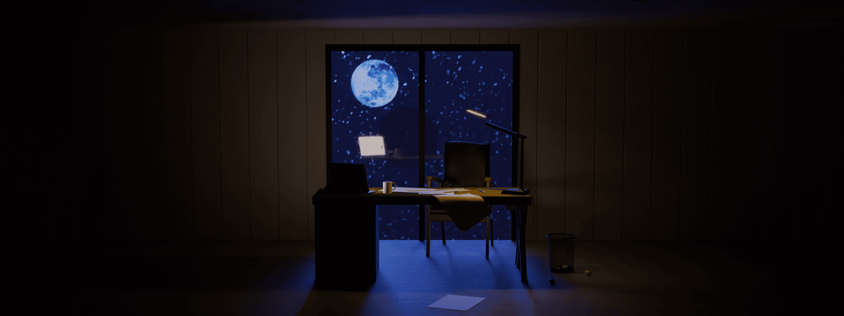 Regular Office Scene