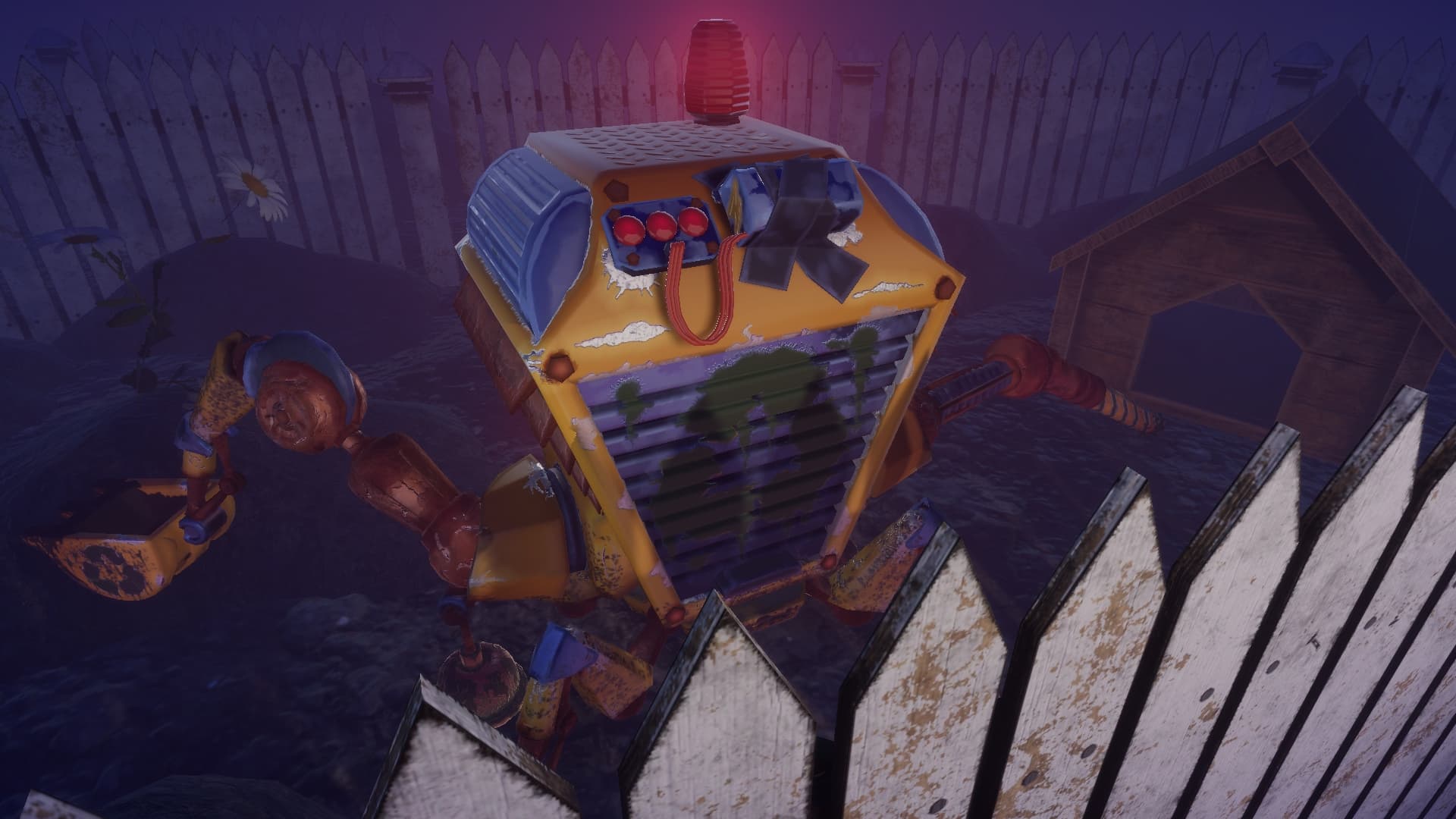 Grindy behind a Fence