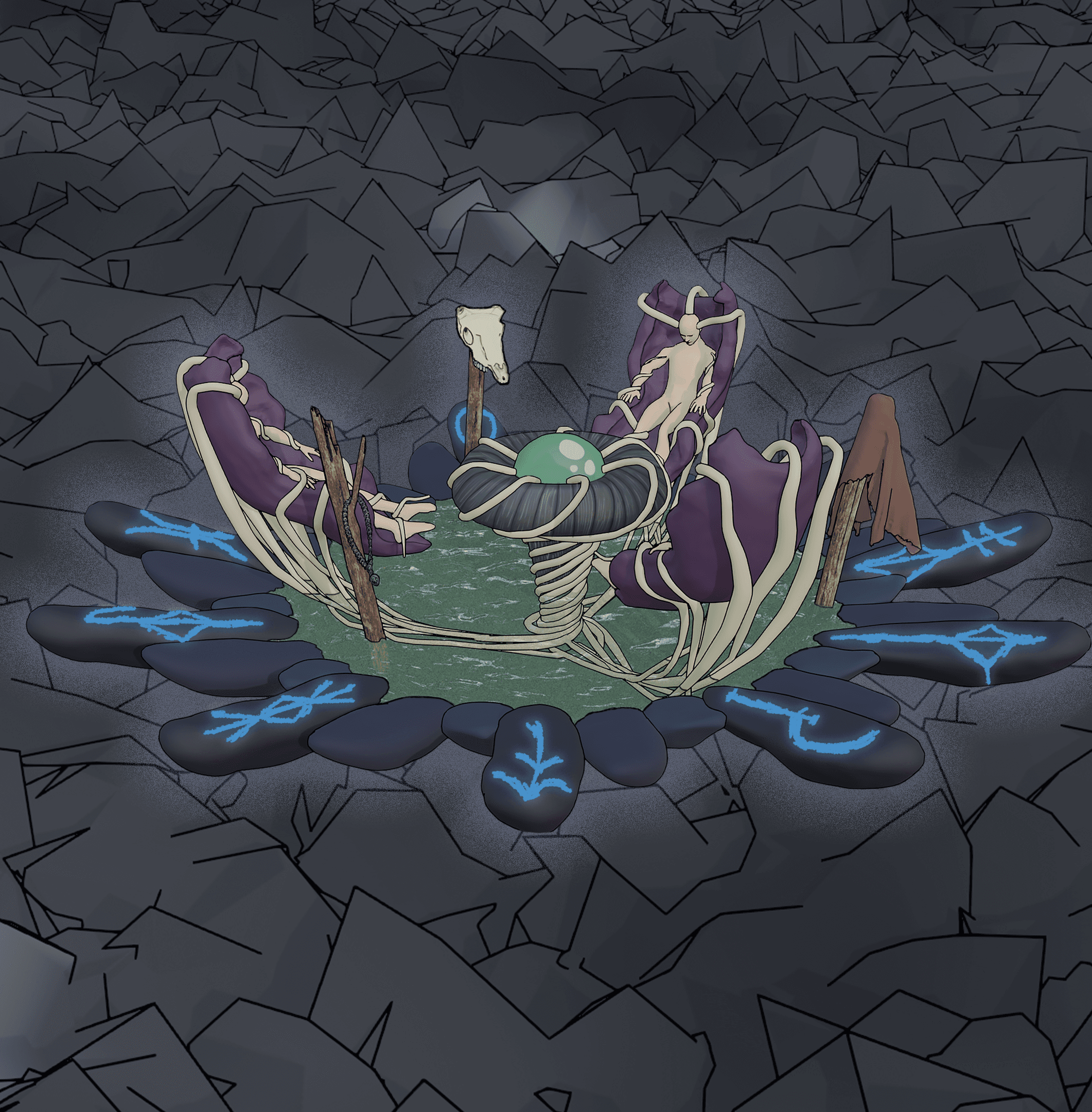 Hollow Echoes: Monument to Mycelia