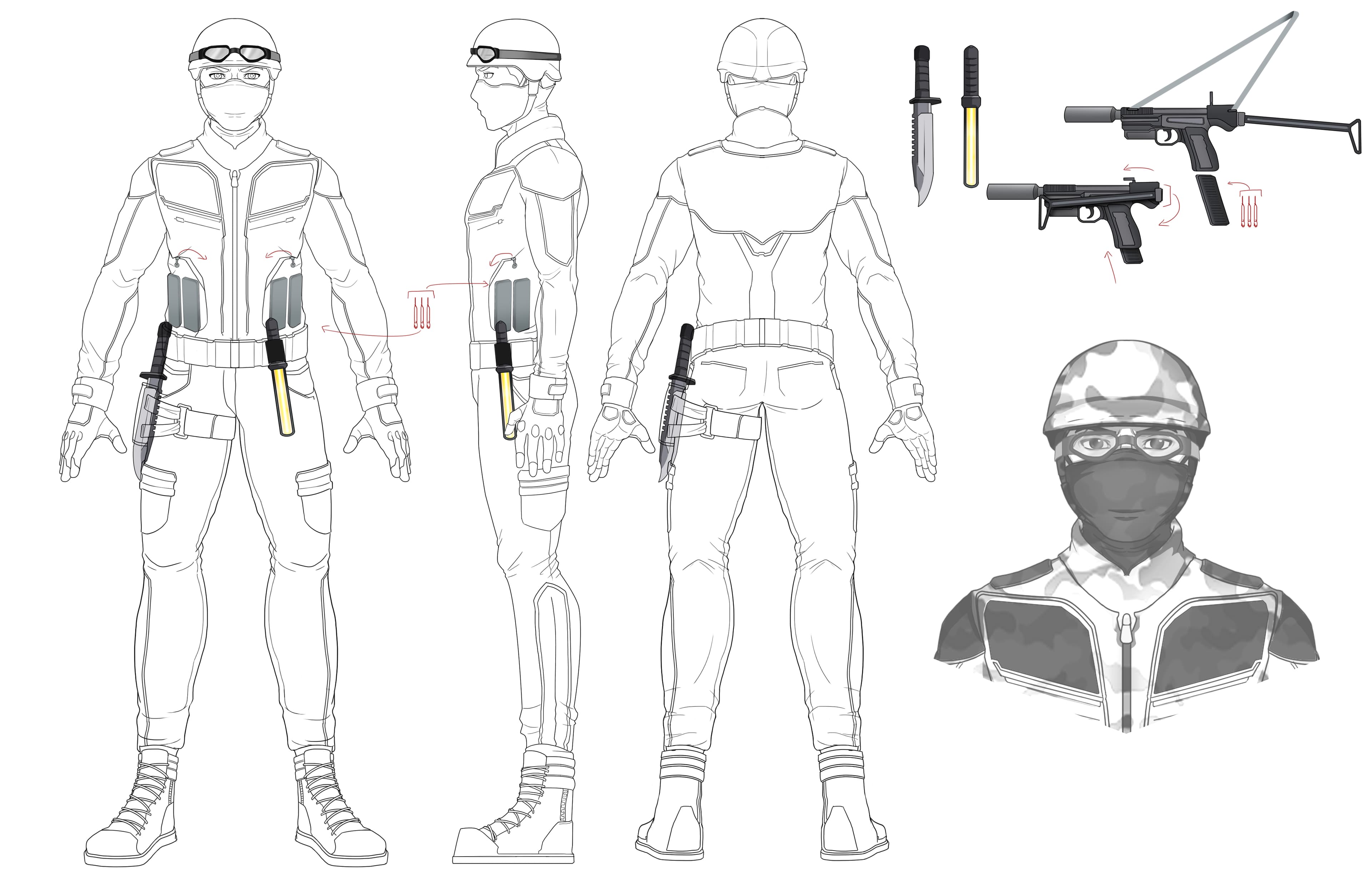 Original commissioned Concept Art.