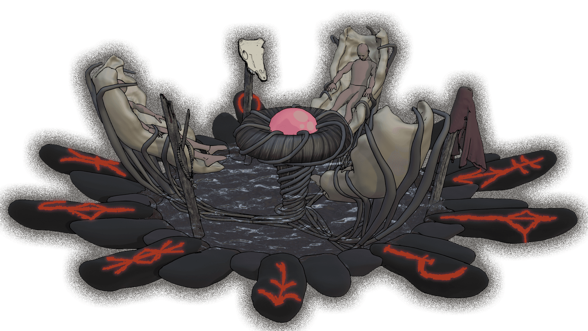 Variation 1: Red Crimson Pallette