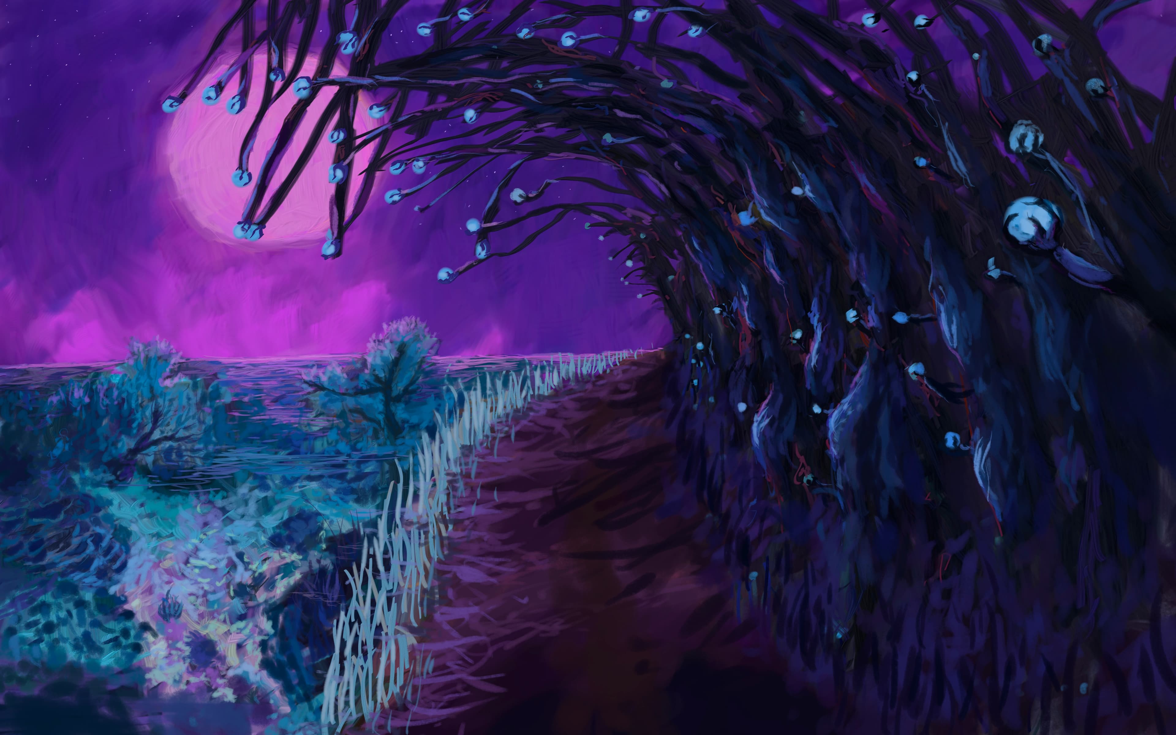 Alien Environment Concept Art